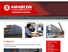 Tablet Screenshot of amarcon.com.au